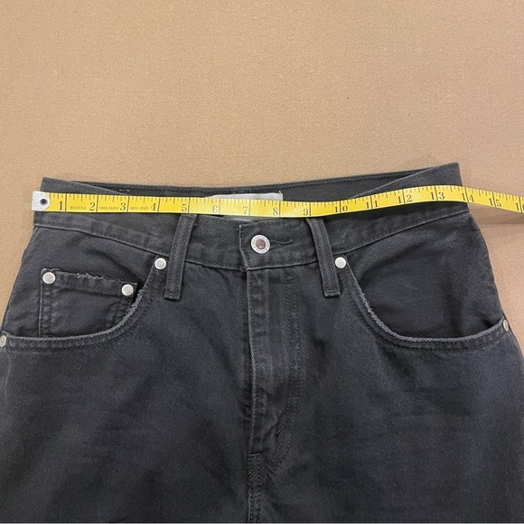 Women’s Levi’s Silvertab ‘94 Baggy Distressed Black Wash Jeans Size 25 - Picture 13 of 15